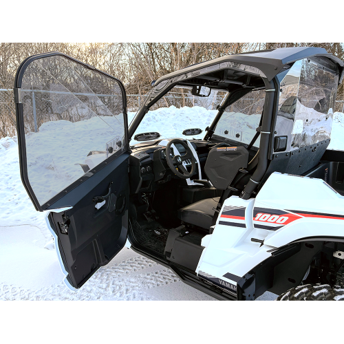 Sport Concept Manufacturing Yamaha Wolverine X2/RMAX-2 Tinted Polycarbonate Upper Door Kit