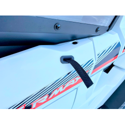Sport Concept Manufacturing Yamaha Wolverine X2/RMAX-2 Tinted Polycarbonate Upper Door Kit