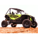 Spike Powersports Honda Talon Lower Door Inserts-Dark Tinted