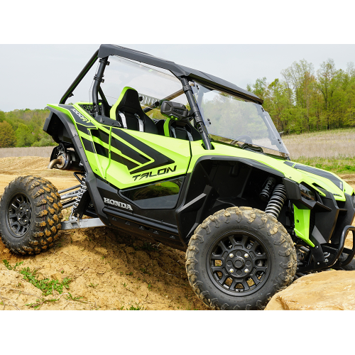 Spike Powersports Honda Talon Lower Door Inserts-Dark Tinted