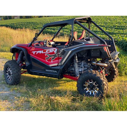 Spike Powersports Honda Talon Lower Door Inserts-Dark Tinted