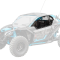 Can-Am Maverick X3 Hard Cab Enclosure Upper Doors