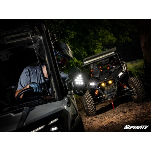 Can-Am Defender Mirror Mounts for OEM Doors