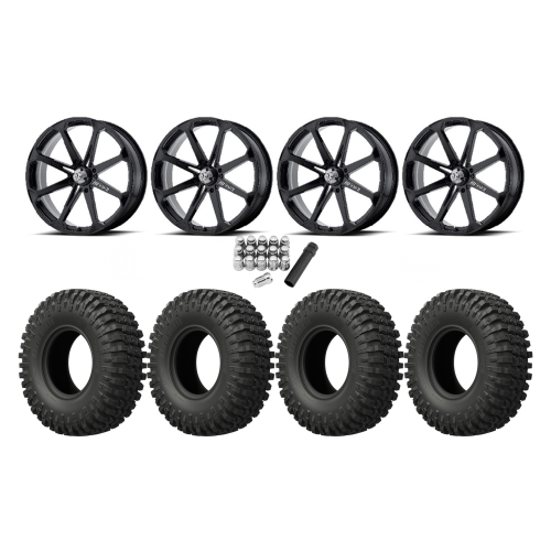 EFX MotoCrusher 40x10-18 Tires on MSA M12 Diesel Wheels