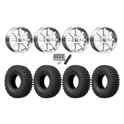 EFX MotoCrusher 40x10-18 Tires on MSA M34 Flash Chrome Wheels EFX MotoCrusher 40x10-18 Tires on MSA M34 Flash Chrome Wheels