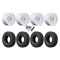 EFX MotoCrusher 33x10-15 Tires on Fuel Rincon Machined Beadlock Wheels