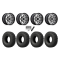 EFX MotoCrusher 32x10-14 Tires on MSA M45 Portal Machined Wheels