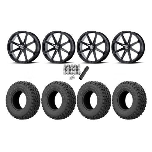 EFX MotoHammer 34x10-20 Tires on MSA M12 Diesel Wheels