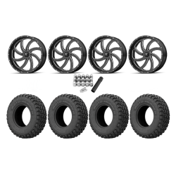 EFX MotoHammer 33x10-18 Tires on MSA M36 Switch Gloss Black Milled Wheels EFX MotoHammer 33x10-18 Tires on MSA M36 Switch Gloss Black Milled Wheels