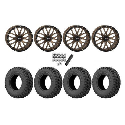 EFX MotoHammer 34x10-20 Tires on ST-3 Bronze Wheels