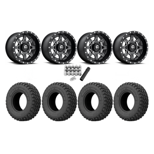 EFX MotoHammer 32x10-15 Tires on Fuel Maverick Wheels