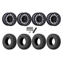 EFX MotoHammer 32x10-15 Tires on Fuel Rincon Blackout Beadlock Wheels EFX MotoHammer 32x10-15 Tires on Fuel Rincon Blackout Beadlock Wheels