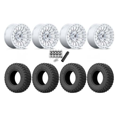 EFX MotoHammer 32x10-15 Tires on Fuel Rincon Machined Beadlock Wheels EFX MotoHammer 32x10-15 Tires on Fuel Rincon Machined Beadlock Wheels