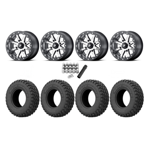 EFX MotoHammer 31x10-14 Tires on MSA M21 Lok Beadlock Wheels