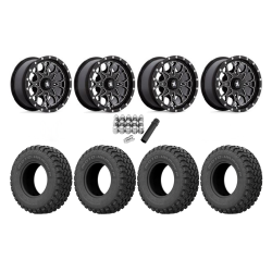 EFX MotoHammer 31x10-14 Tires on MSA M45 Portal Gloss Black Milled Wheels EFX MotoHammer 31x10-14 Tires on MSA M45 Portal Gloss Black Milled Wheels