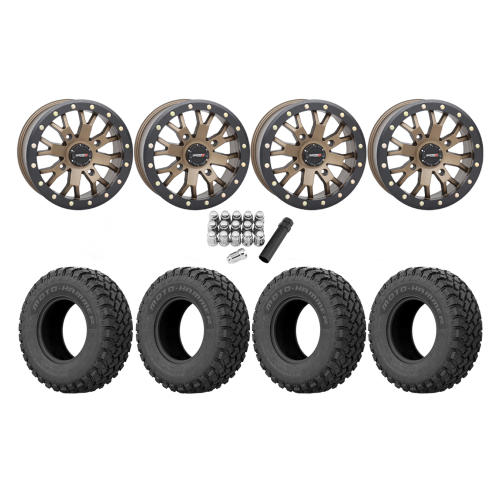EFX MotoHammer 31x10-14 Tires on ST-3 Bronze Wheels