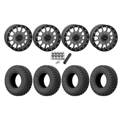 EFX MotoHammer 31x10-14 Tires on SB-5 Gunmetal Grey Beadlock Wheels EFX MotoHammer 31x10-14 Tires on SB-5 Gunmetal Grey Beadlock Wheels