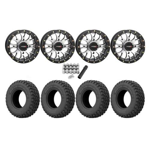 EFX MotoHammer 31x10-14 Tires on ST-3 Machined Wheels