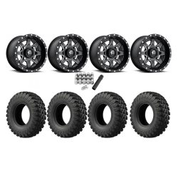 EFX MotoRally 28x10-14 Tires on Fuel Maverick Wheels EFX MotoRally 28x10-14 Tires on Fuel Maverick Wheels