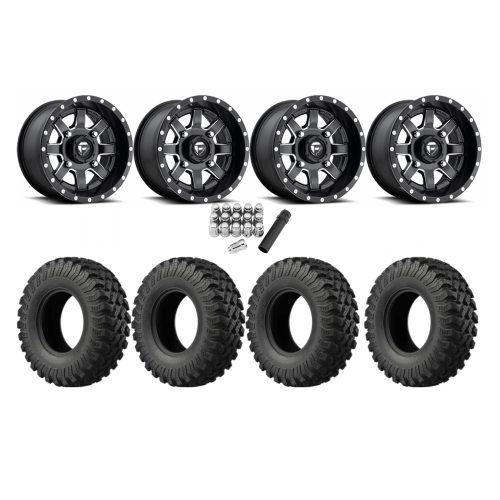 EFX MotoRally 30x10-14 Tires on Fuel Maverick Wheels