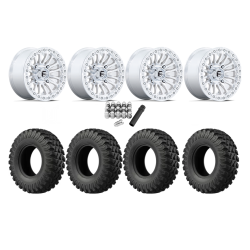 EFX MotoRally 28x10-15 Tires on Fuel Rincon Machined Beadlock Wheels EFX MotoRally 28x10-15 Tires on Fuel Rincon Machined Beadlock Wheels