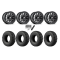 EFX MotoRally 32x10-15 Tires on Fuel Vector Matte Black Wheels