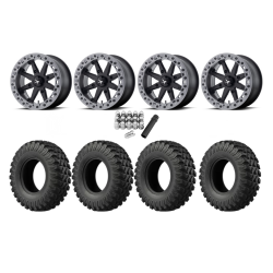 EFX MotoRally 28x10-14 Tires on MSA M31 Lok2 Beadlock Wheels EFX MotoRally 28x10-14 Tires on MSA M31 Lok2 Beadlock Wheels