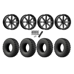 EFX MotoRally 28x10-14 Tires on MSA M41 Boxer Wheels EFX MotoRally 28x10-14 Tires on MSA M41 Boxer Wheels