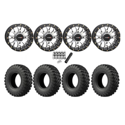 EFX MotoRally 28x10-14 Tires on ST-3 Machined Wheels