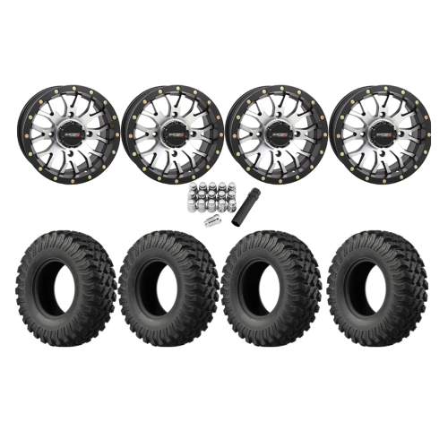 EFX MotoRally 30x10-14 Tires on ST-3 Machined Wheels