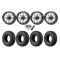 EFX MotoRally 32x10-14 Tires on ST-3 Machined Wheels