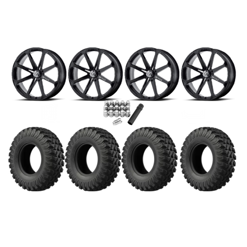 EFX MotoRally 37x10-18 Tires on MSA M12 Diesel Wheels
