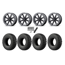 EFX MotoRally 37x10-18 Tires on MSA M31 Lok2 Beadlock Wheels