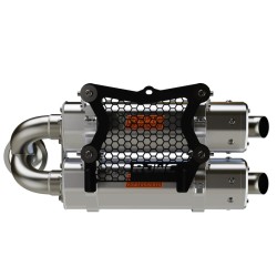 RJWC Powersports CFMoto ZForce 950 Sport HO EX Dual Stacked Slip On