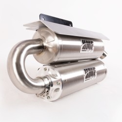 Yamaha Wolverine RMAX (2021-2026) HMF Titan Series - Twin Loop Slip On Exhaust