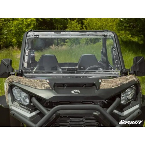 Can-Am Commander Scratch Resistant Flip Windshield Can-Am Commander Scratch Resistant Flip Windshield