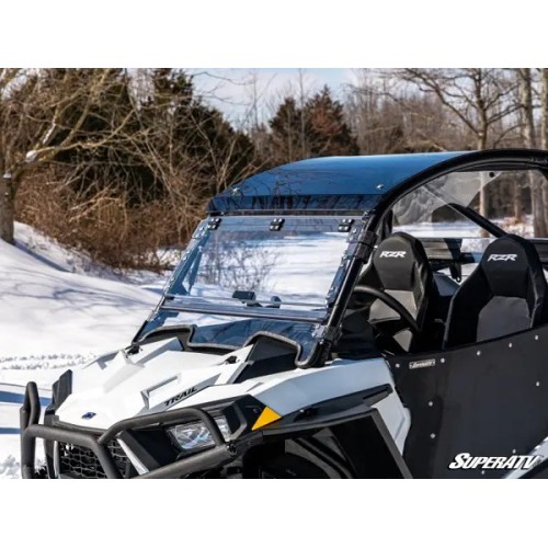 Polaris RZR Trail S 1000 Scratch Resistant Flip Windshield Polaris RZR Trail S 1000 Scratch Resistant Flip Windshield