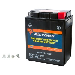 Fire Power CTX14AHL Factory Activated Sealed Battery