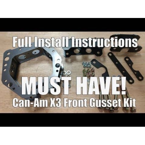 Assault Industries Can-Am Maverick X3 F-22 Front Structural Reinforcement Kit Assault Industries Can-Am Maverick X3 F-22 Front Structural Reinforcement Kit