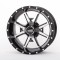 Frontline 556 Machined/Black 14x7 Wheel/Rim