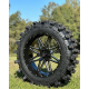 Frontline ACP 40x12-24 Tires on System 3 Offroad ST-7 Gloss Black Milled (24x9) Wheels