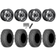 Gladiator X Comp ATR 28x10-14 (10ply) Radial Tires on Fuel Anza Matte Gunmetal Wheels Gladiator X Comp ATR 28x10-14 (10ply) Radial Tires on Fuel Anza Matte Gunmetal Wheels