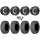 Gladiator X Comp ATR 28x10-14 (10ply) Radial Tires on Fuel Vector Matte Black Wheels