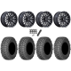 Gladiator X Comp ATR 28x10-14 (10ply) Radial Tires on MSA M49 Creed Matte Black & Machined Wheels Gladiator X Comp ATR 28x10-14 (10ply) Radial Tires on MSA M49 Creed Matte Black & Machined Wheels