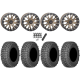 Gladiator X Comp ATR 32x10-14 (10ply) Radial Tires on System 3 Offroad SB-4 Bronze Beadlock Wheels