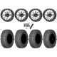 Gladiator X Comp ATR 32x10-14 (10ply) Radial Tires on System 3 Offroad ST-3 Machined Wheels