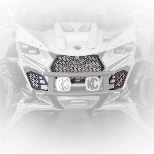 DRT x Shreddy Can-Am Maverick R Front Grille Kit DRT x Shreddy Can-Am Maverick R Front Grille Kit