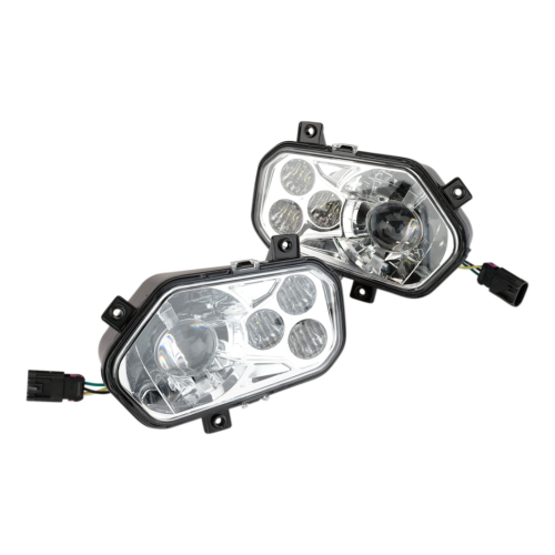 Polaris Sportsman Moose Racing LED Clear Headlights