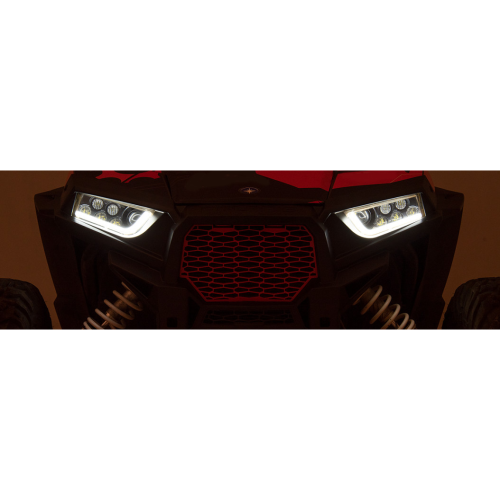 Polaris General Moose Racing LED Black Headlights with Halo Polaris General Moose Racing LED Black Headlights with Halo
