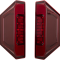 Polaris General 4 1000 Moose Racing LED Red Taillights